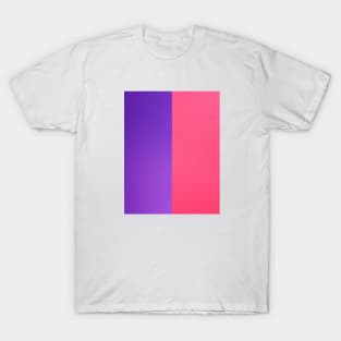 Two Tone Purple and Pink T-Shirt